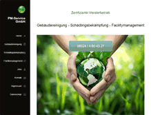 Tablet Screenshot of pm-service.biz